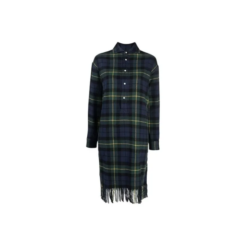 Polo Ralph Lauren Long-Sleeved Dresses Women's Green-0