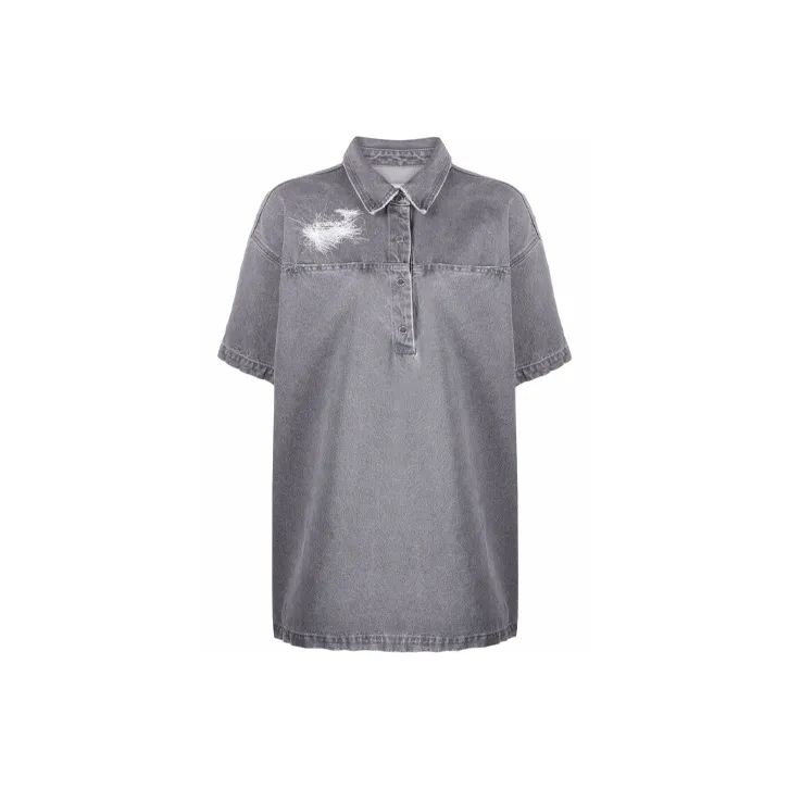 OFF-WHITE FW21 Short-Sleeved Dresses Women's Gray-0