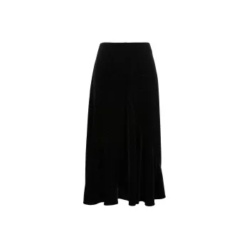 ONLY Denim Long Skirts Women's H1Z Black
