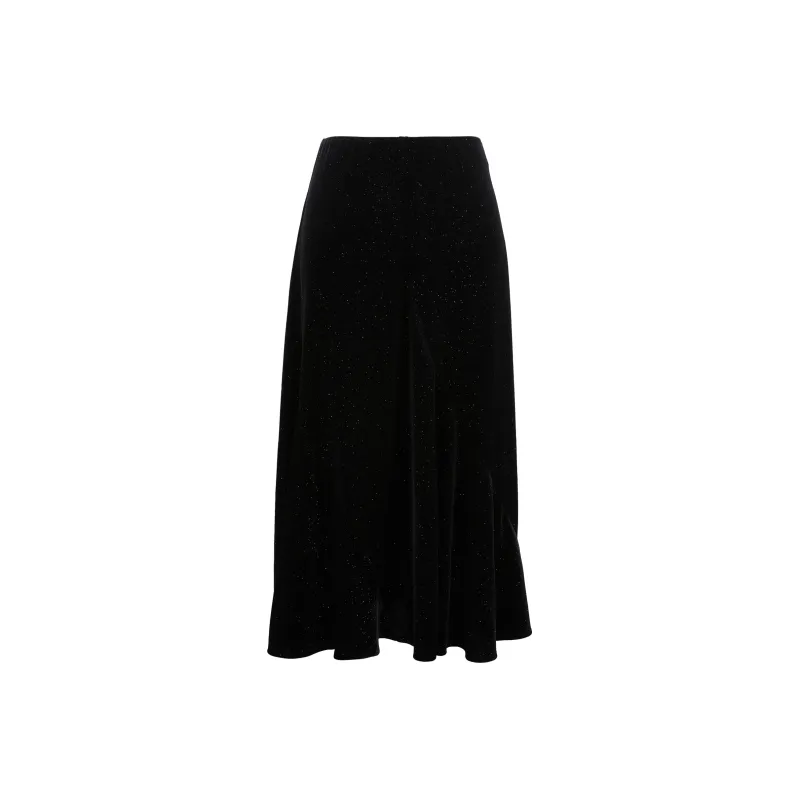 ONLY Denim Long Skirts Women's H1Z Black-0