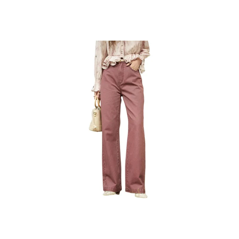 MISHOW SS24 Jeans Women's Rose Purple-0
