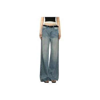 Aaisup Jeans Women's Light Blue