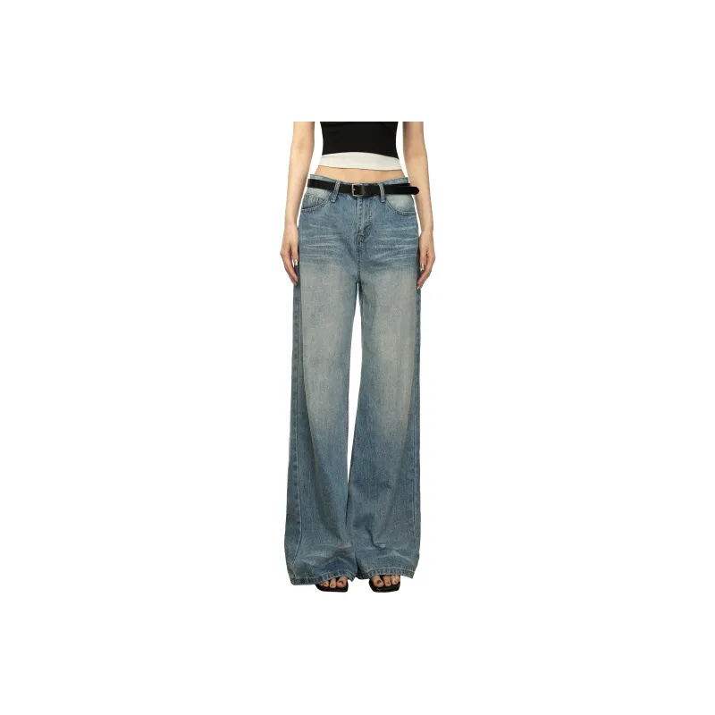 Aaisup Jeans Women's Light Blue-0