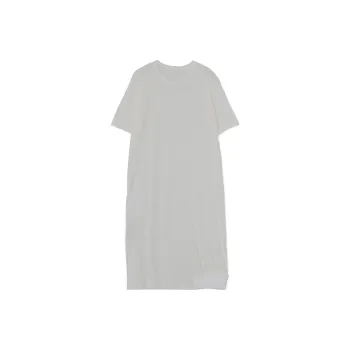 Yohji Yamamoto Short Sleeved Dresses Women's White