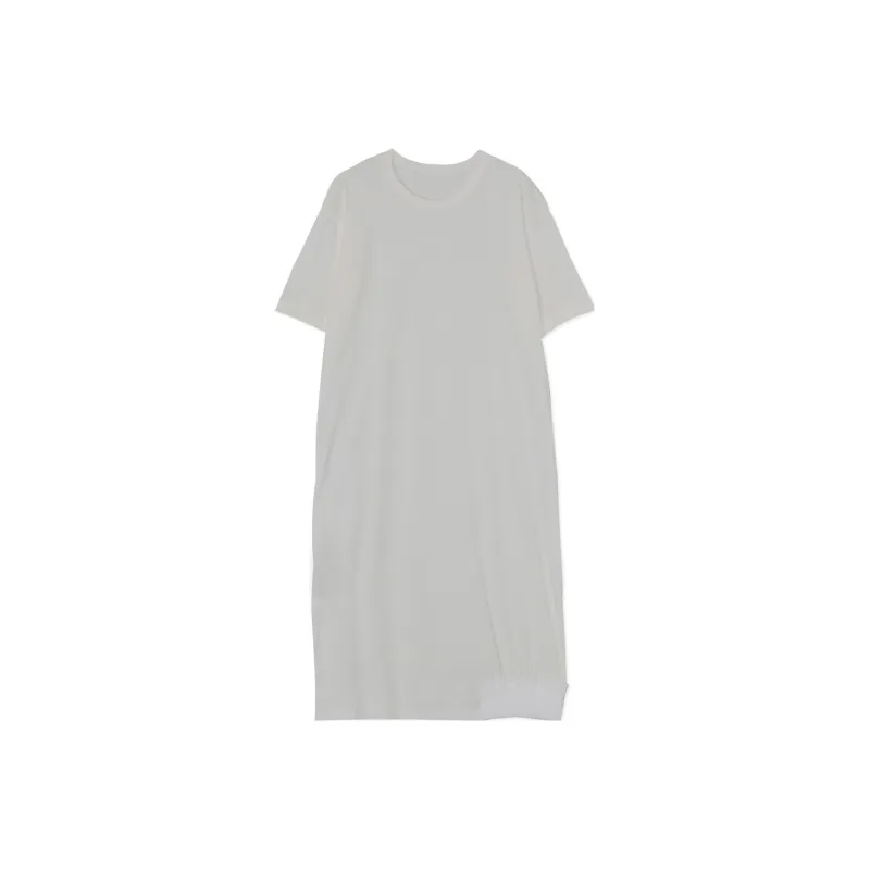Yohji Yamamoto Short Sleeved Dresses Women's White-0
