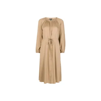 THEORY Long-Sleeved Dresses Women's Khaki
