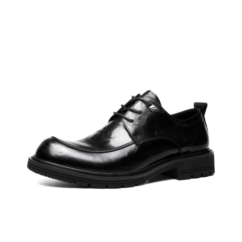 HAPPY DINO Men's Casual Shoes Men Low Top Black-1