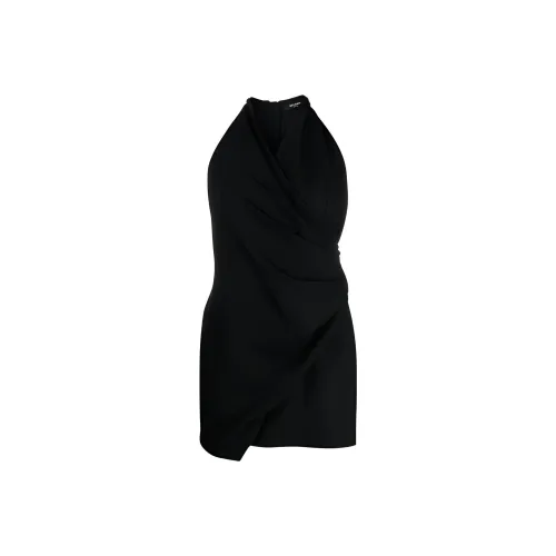 THEORY V Neck Draped Blouse
