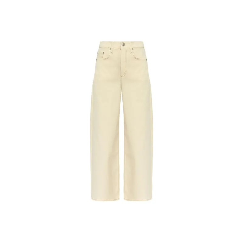 RAG&BONE High Rise Wide Leg Jeans-0