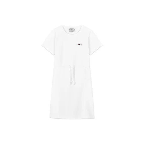 Skechers A-Line Skirt Dress White