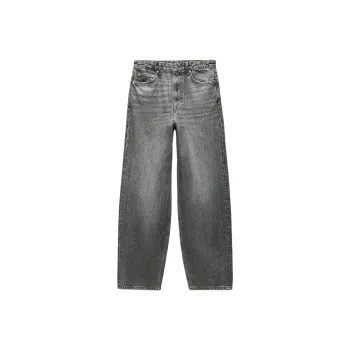 ZARA ZW Series Jeans Women's Black Gray Color
