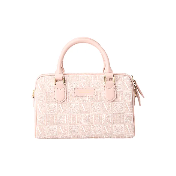 VANESSA HOGAN Artificial Leather Bowling Bag, Shoulder Bag, Crossbody Bag, Handbag Women's Multicolor-1