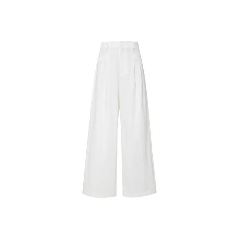 Hopeshow Casual Pants Women's White 001-0