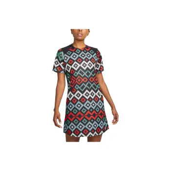 Nike Club AméricaDri-Fit Short-Sleeved Dresses Women's Black