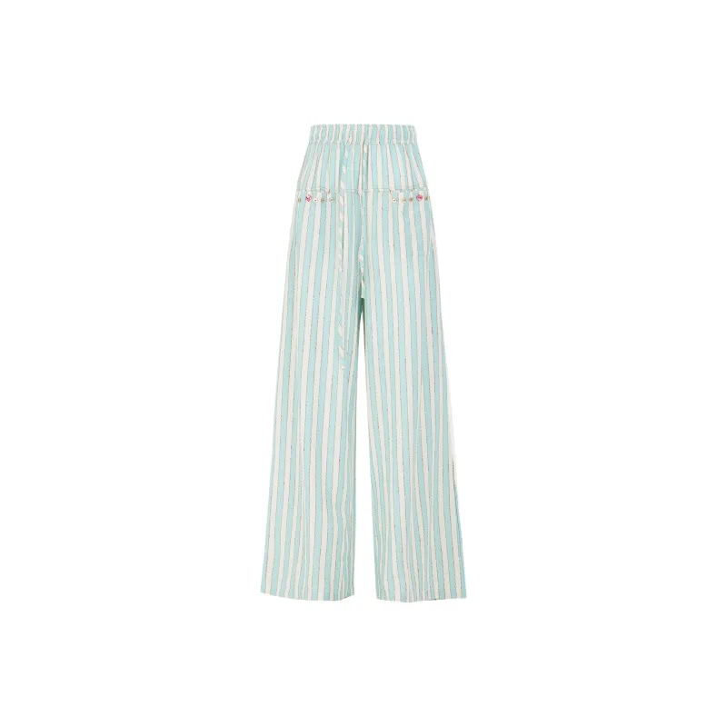 Poyz Casual Pants Women's Lake Green-7
