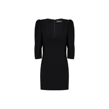 DSQUARED 2 Puff Sleeved Mini Dress