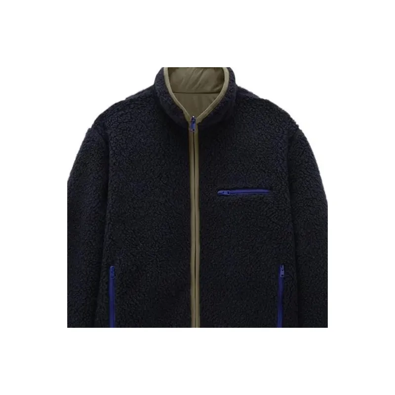 WOOLRICH Reversible Curly fleece Jacket-4