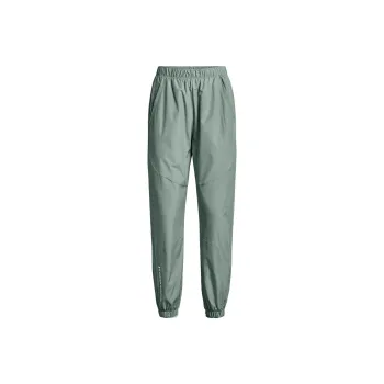 Under Armour UA RUSH™ Woven Knitted Sports Pants Women's Ocean Green