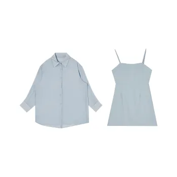 QYPRF Shirt Matching Sets Women's