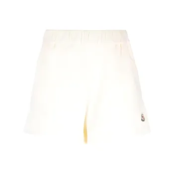 Moncler Logo patch Velour Shorts
