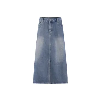 RUMMANDY Denim Long Skirts Women's