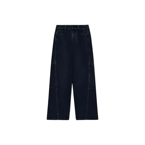 INSUN Jeans Women's Deep Sea Blue