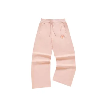 FILA FUSION Knitted Sweatpants Women's Enchanting Orange