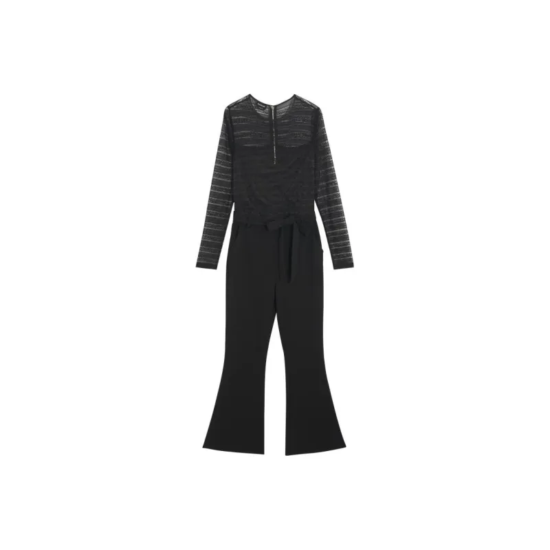 Bebe Jumpsuits Women's Black-0