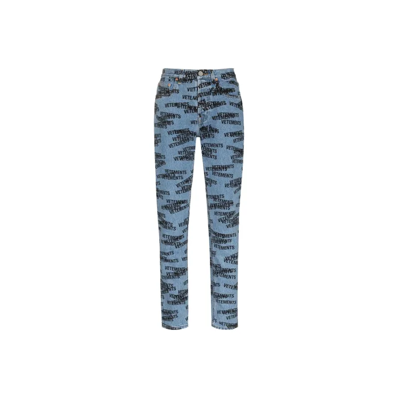 Vetements Jeans Women's Blue-0