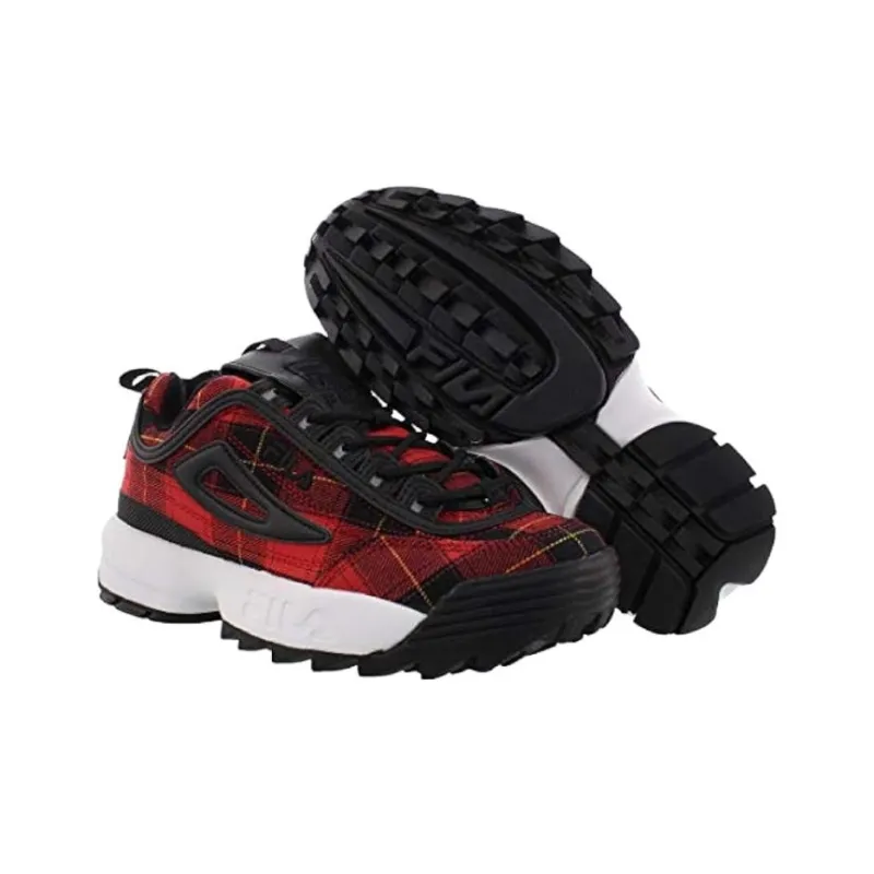 FILA Disruptor Low Top Casual Shoes Women's Red-3