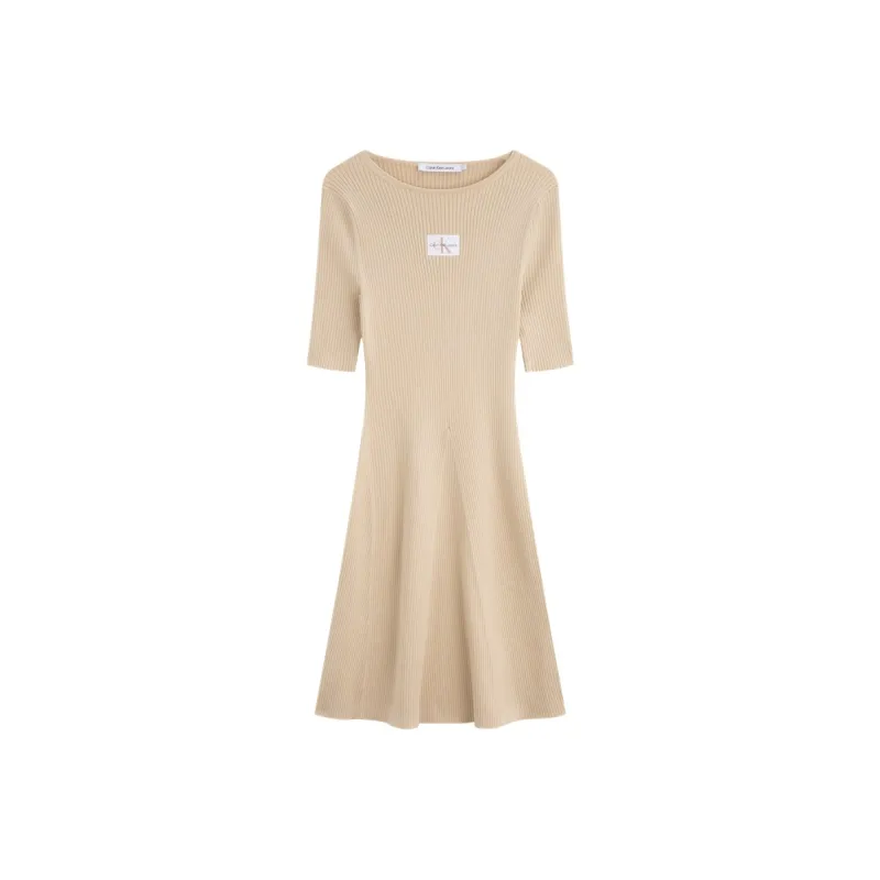 CALVIN KLEIN Short-Sleeved Dresses Women's-0