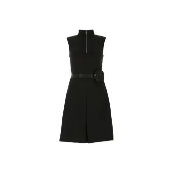 PRADA Sleeveless Dress Women's Black