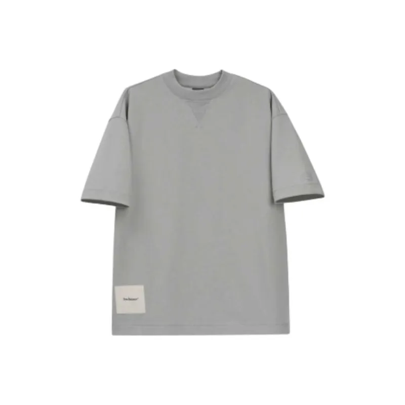 New Balance NB Grey SS25 T Shirt Unisex Gray-0