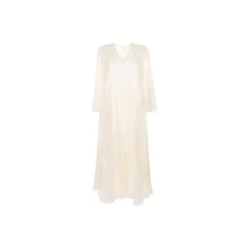 Forte Forte Lurex Kaftan Maxi Dress