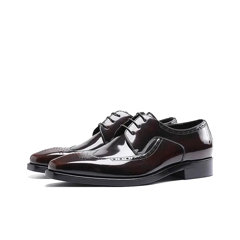 Bansley Dress Shoes Men Low Top-6