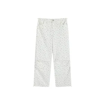 KING PRINCE Casual Pants Women's White