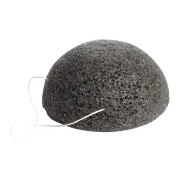 ELLA BACHE Bamboo Charcoal Konjac Cleanser Sponge Cleaning 1 Pack