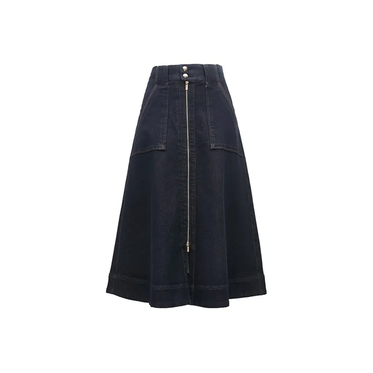 ONLY Denim Long Skirts Women's-4