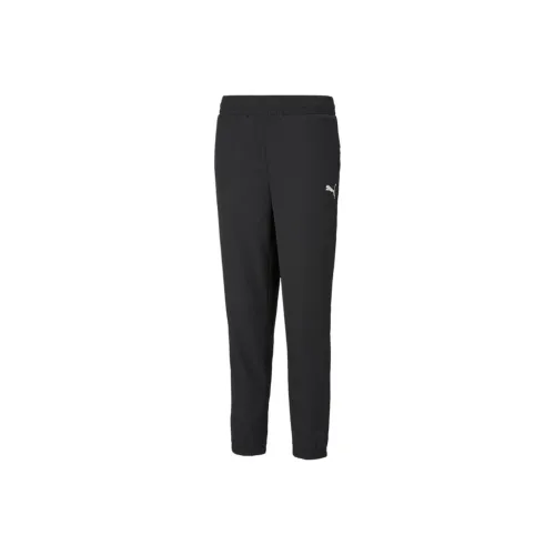 PUMA Active Woven Pants Knitted Sweatpants Women's Black