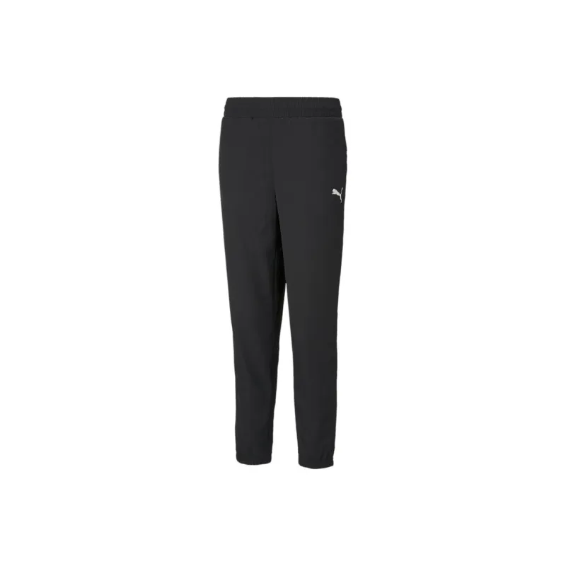 PUMA Active Woven Pants Knitted Sweatpants Women's Black-0