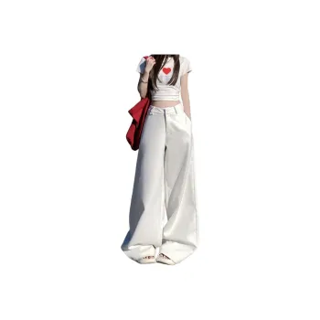 Kazakhstan Casual Pants Women's White