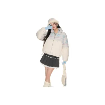 FPMZ Puffer Jacket Women's Blue Pink