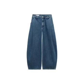 ZARA Trf Jeans Women's Sea Blue