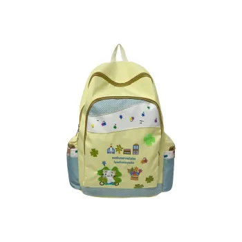 Homeboisportclub Composite Cloth Backpack Women's Light Yellow