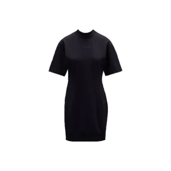 Moncler Spliced Logo print T shirt Dress