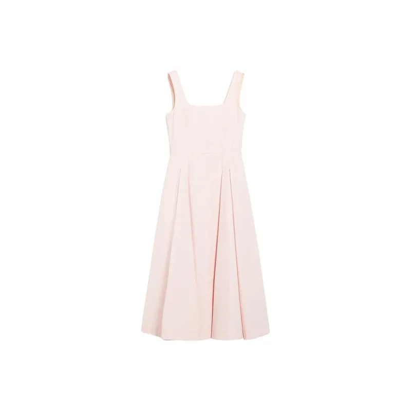 SportMax Sleeveless Dresses Women's Pink-0