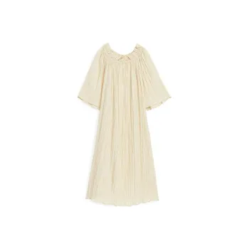 ARKET Short Sleeved Dresses Women's Ecru