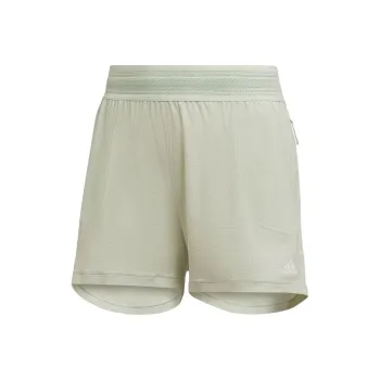 Adidas Casual Shorts Women's Linen Green