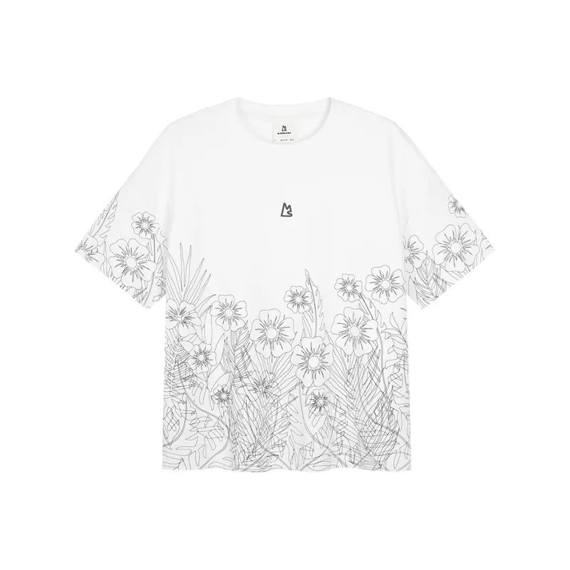 Magn Lens T Shirts Men White-0