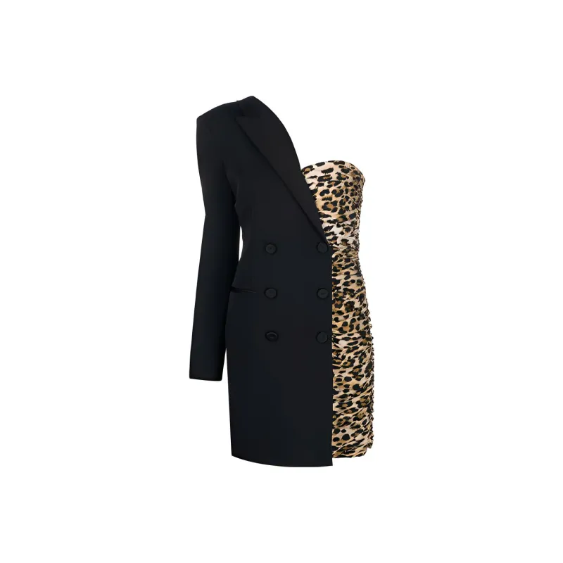 MOSCHINO Long-Sleeved Dresses Women's Black-0